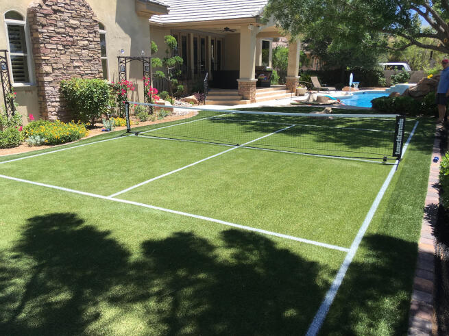 Tucson Backyard Pickleball Court